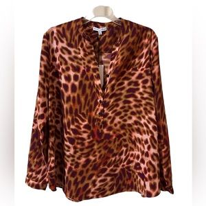 Leopard Print Blouse